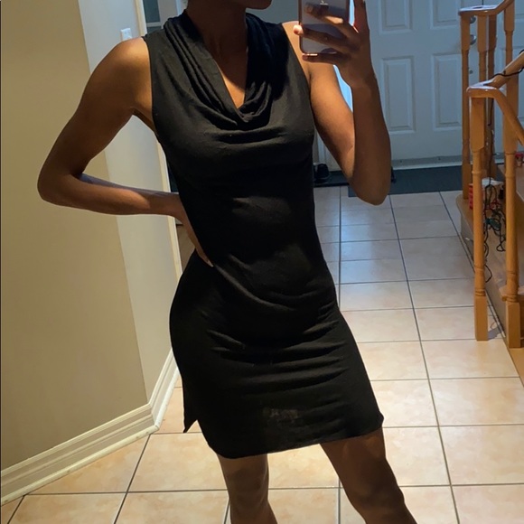 Lacoste Cowl Neck Shift Dress - Picture 7 of 8